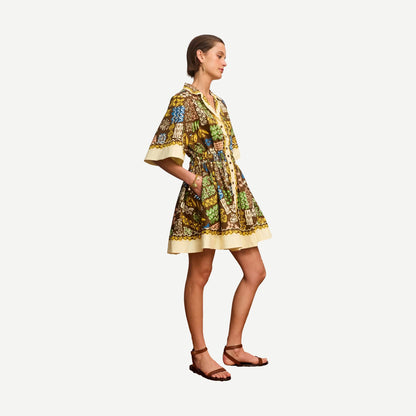Minnie Mini Dress - Multi - Galvanic.co
