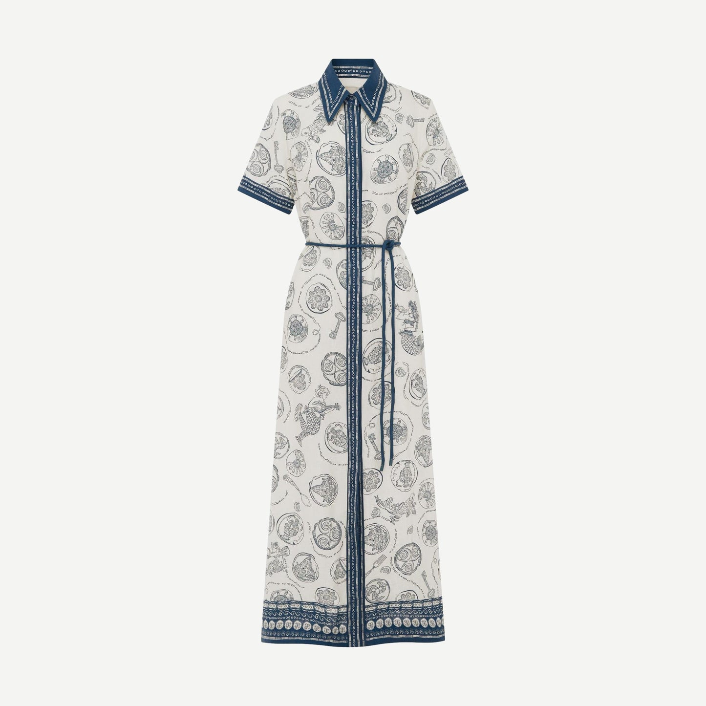 Lucky Shirtdress - Ivory - Galvanic.co