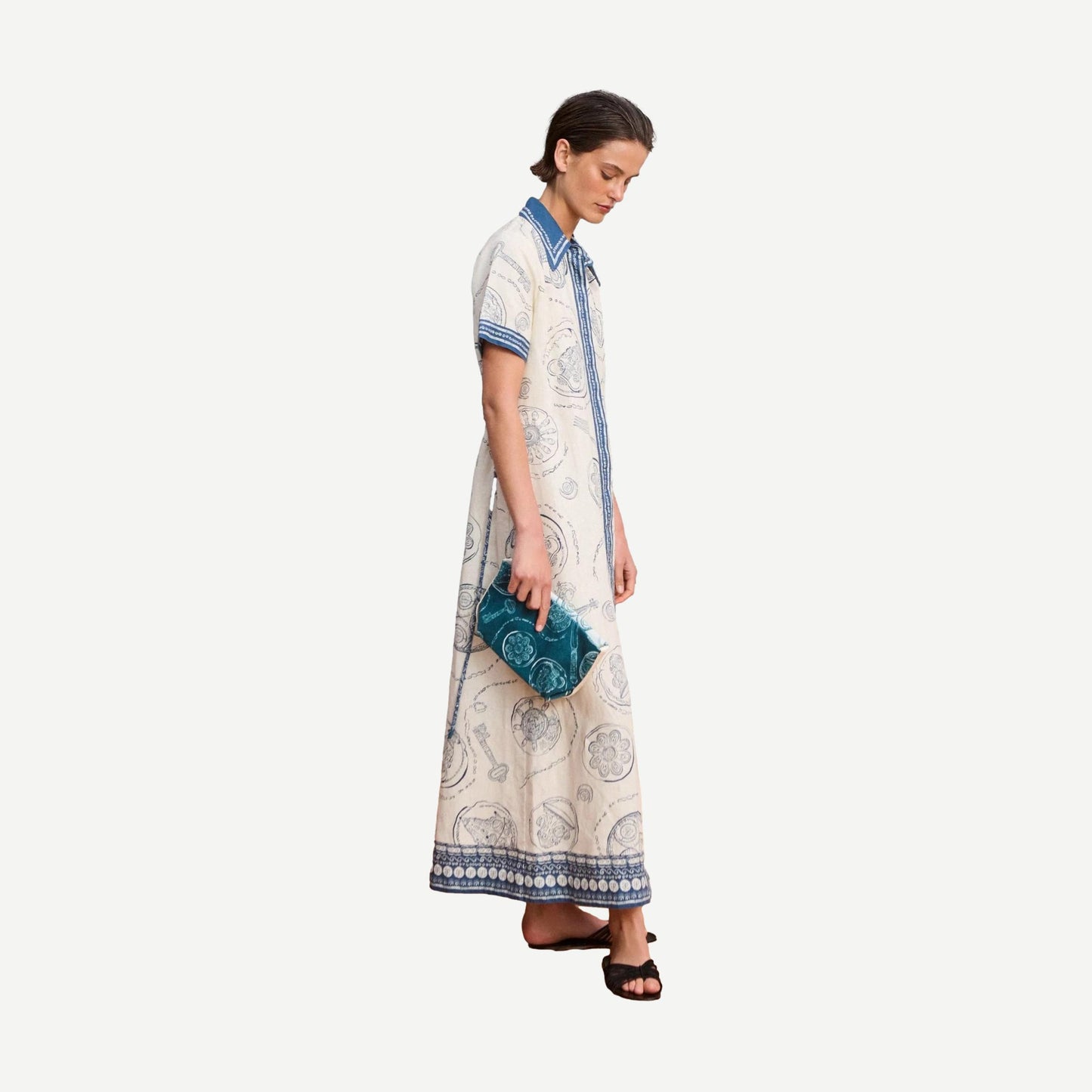 Lucky Shirtdress - Ivory - Galvanic.co