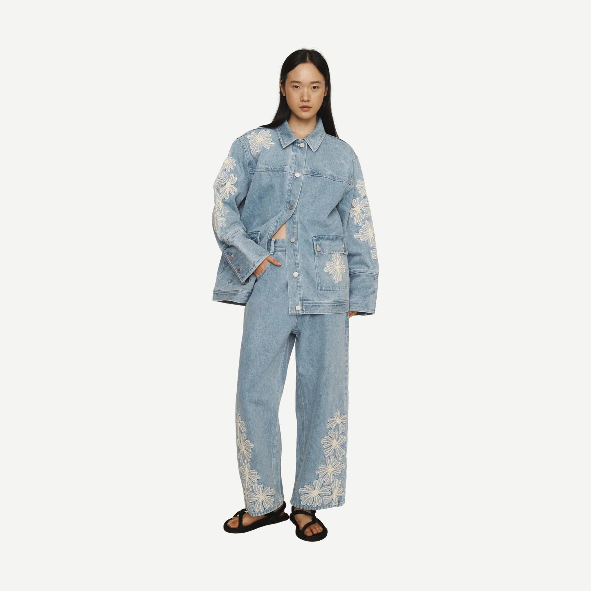 Charlene Denim Jean - Light Wash - Galvanic.co