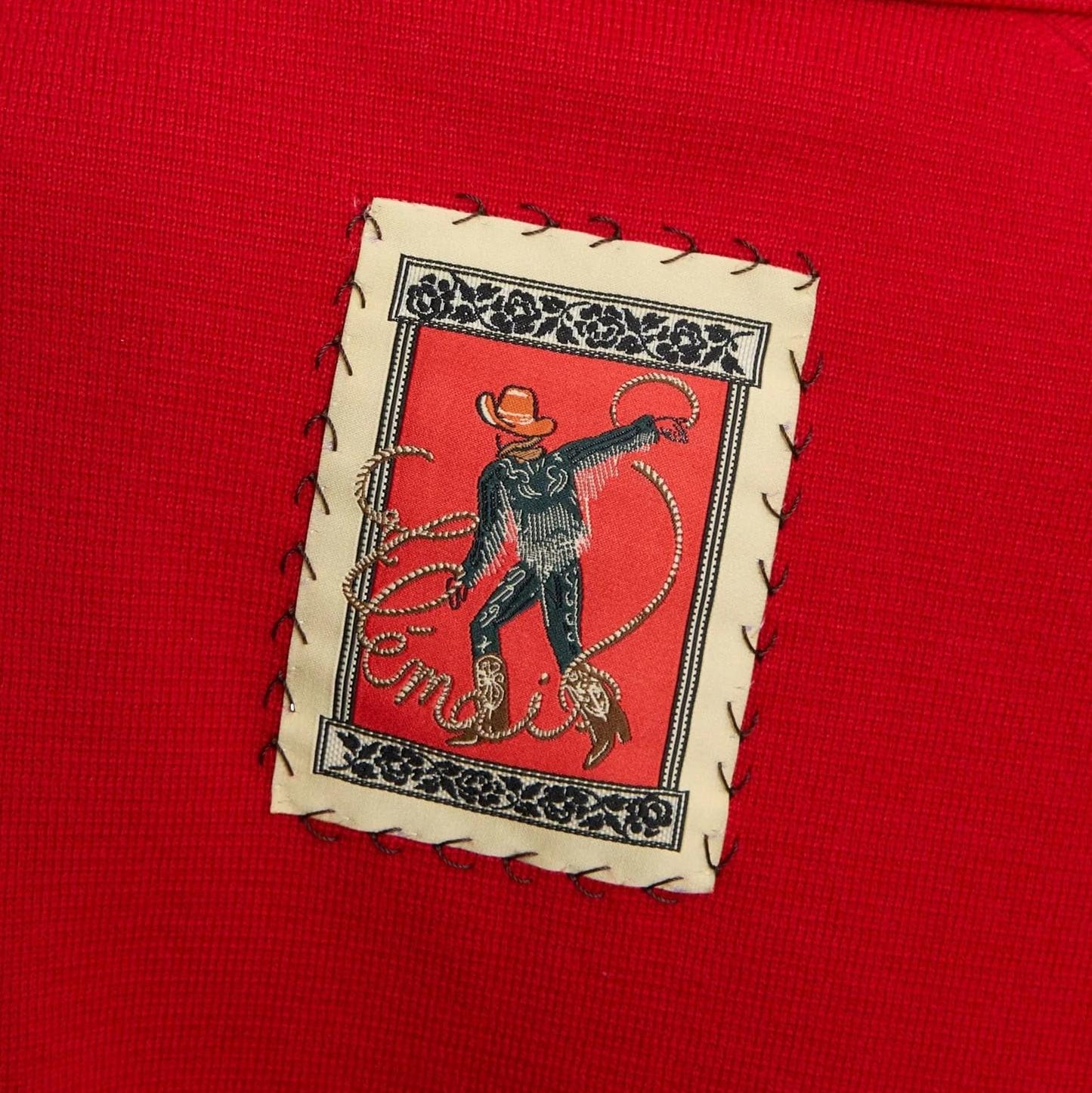 Rocky Knit Polo - Cherry