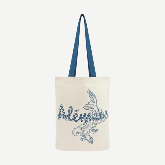 Scuba Library Tote - Ivory - Galvanic.co