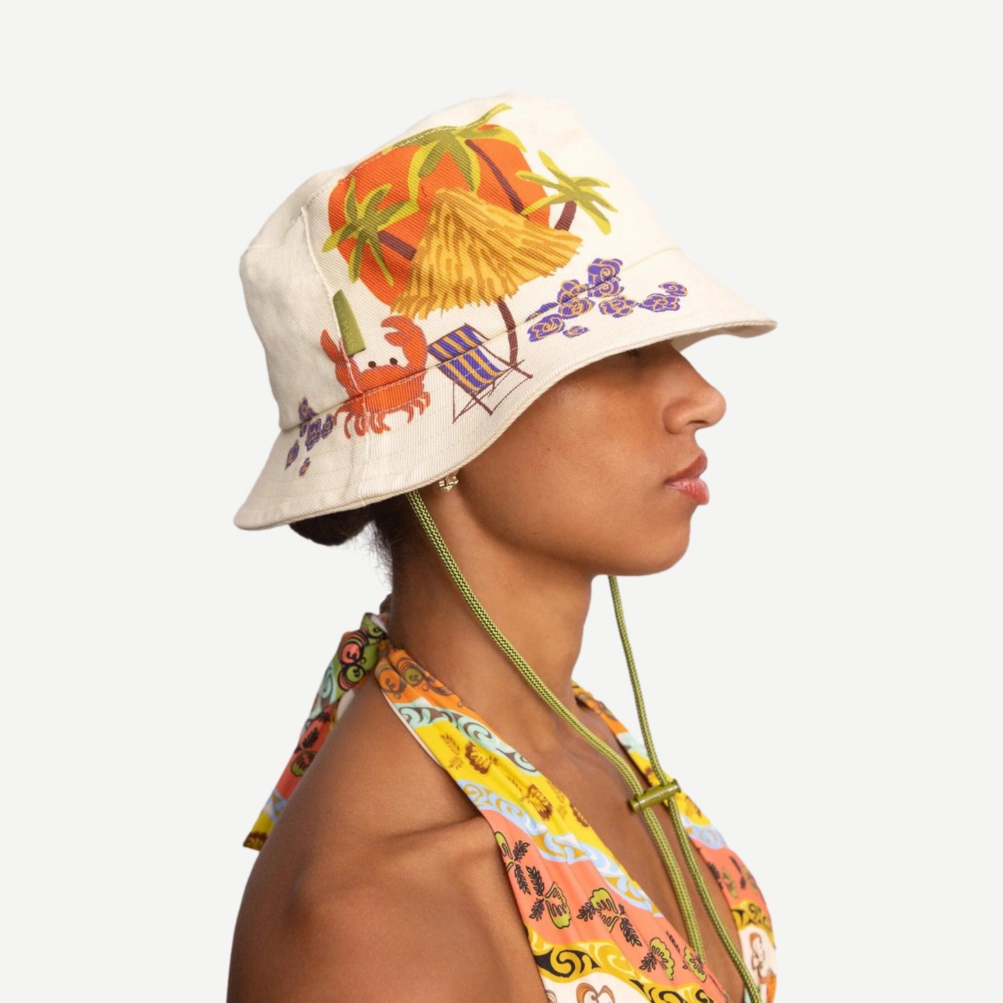 Island Cove Bucket Hat - Cream