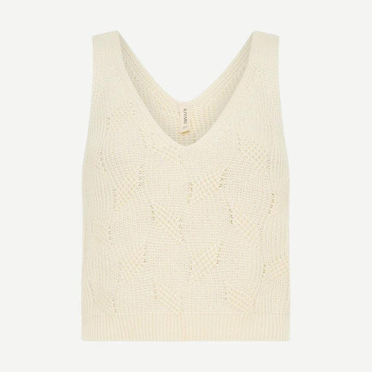 Aloe Knit Cami - Natural - Galvanic.co
