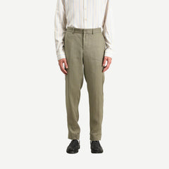 ALP Smart Trouser - Linen Khaki - Galvanic.co