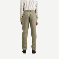 ALP Smart Trouser - Linen Khaki - Galvanic.co