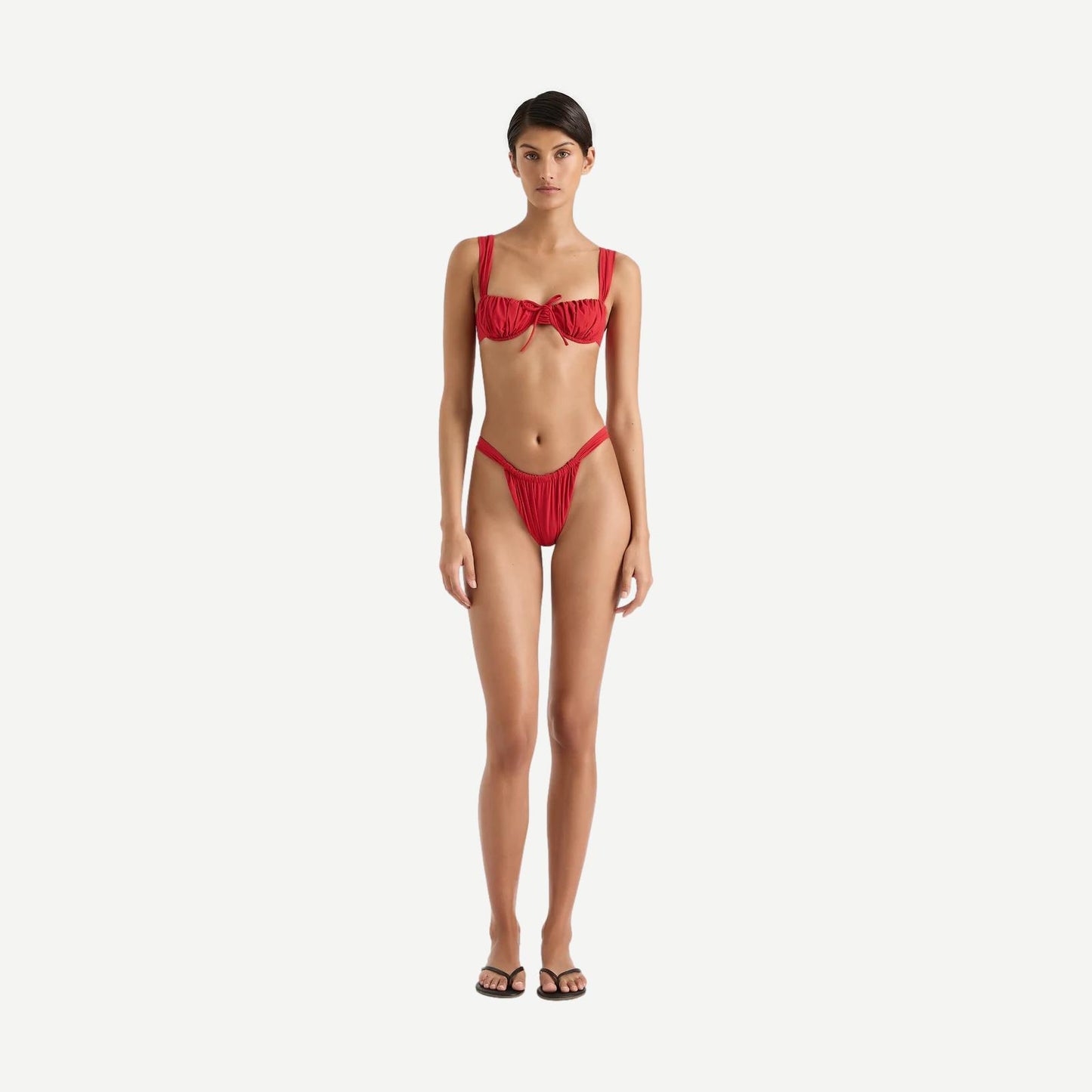 Andez Bikini Bottom - Red - Galvanic.co
