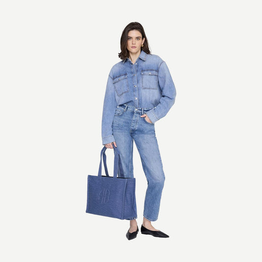 Lara Tote - Cascade Blue - Galvanic.co