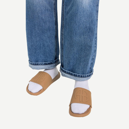 Isla Slides - Camel - Galvanic.co