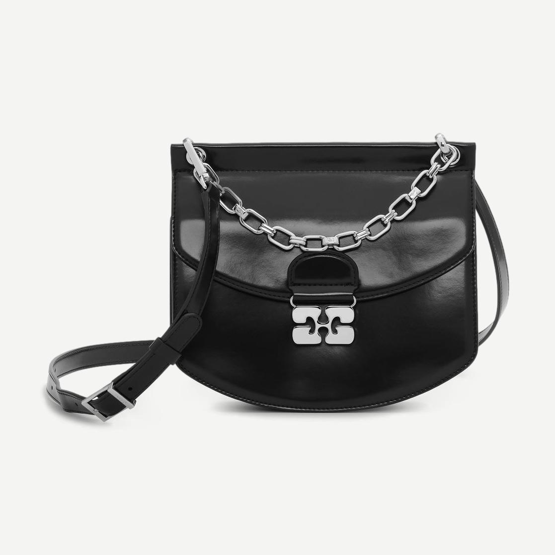 Apo-G Bag Small Box Chain - Black - Galvanic.co