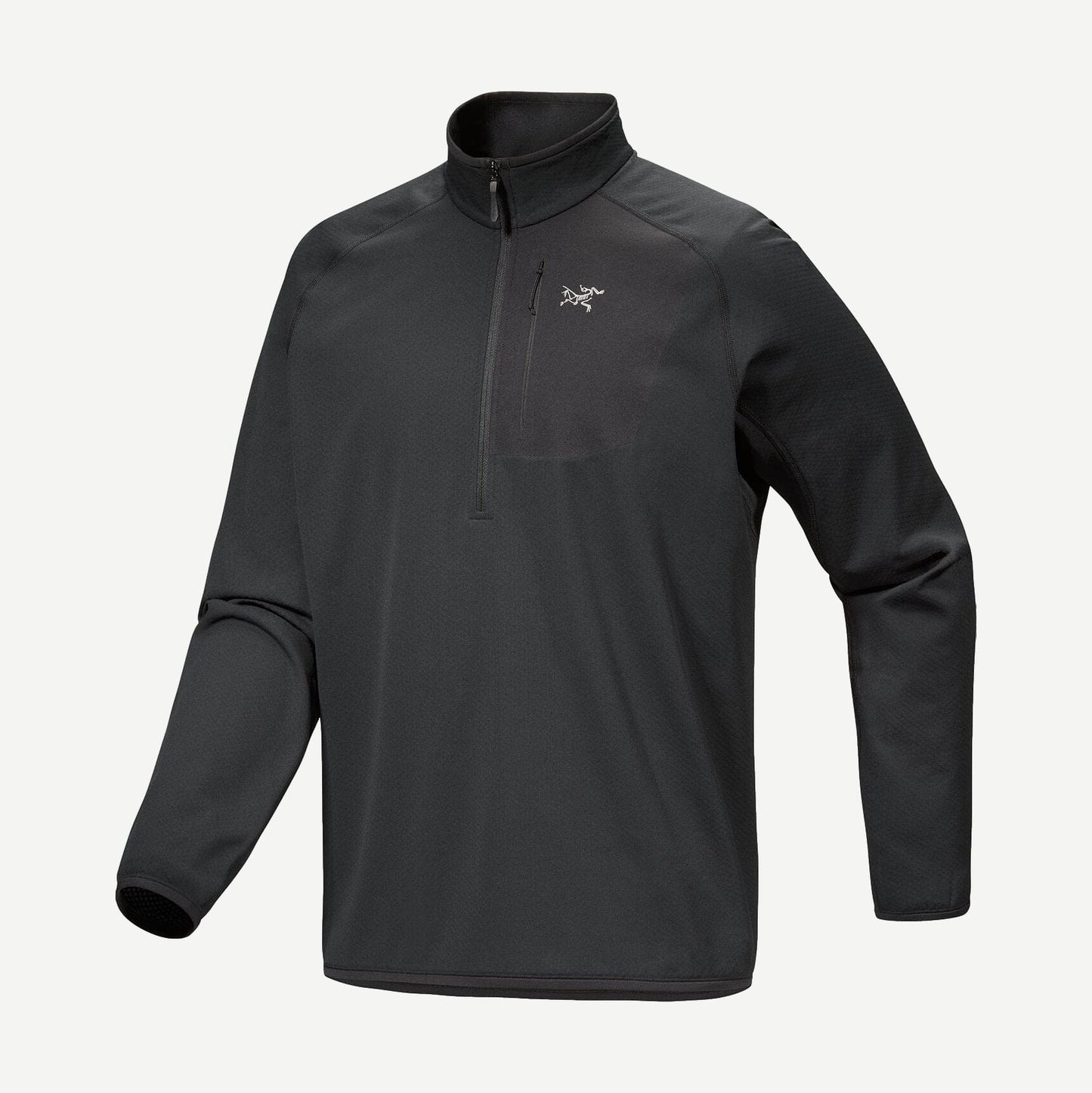 Delta 1/2 Zip M - Black - Galvanic.co