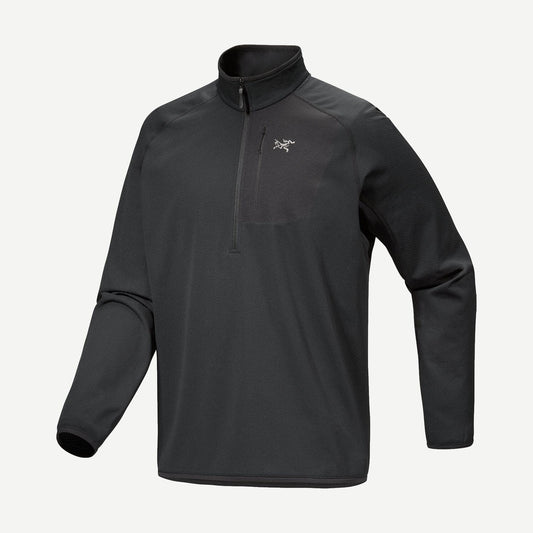 Delta 1/2 Zip M - Black - Galvanic.co