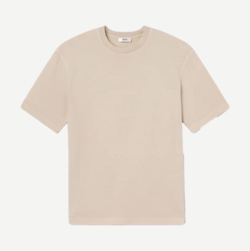 Asha Mock Neck Tee - Brown Rice - Galvanic.co