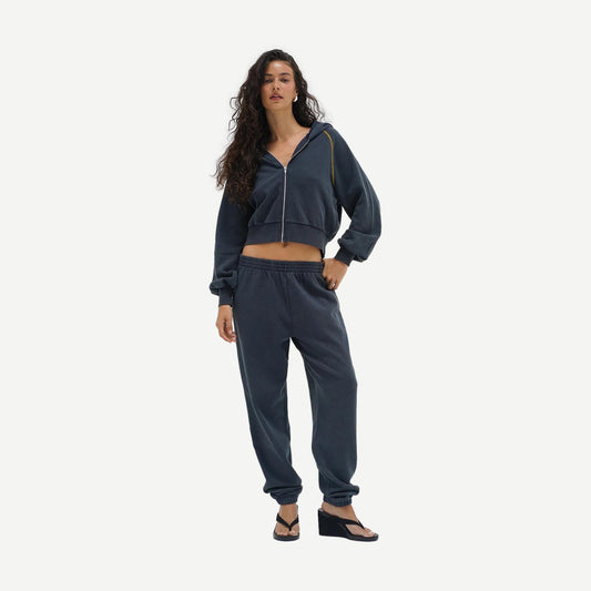 Aspyn Jogger - Stone Wash Navy - Galvanic.co
