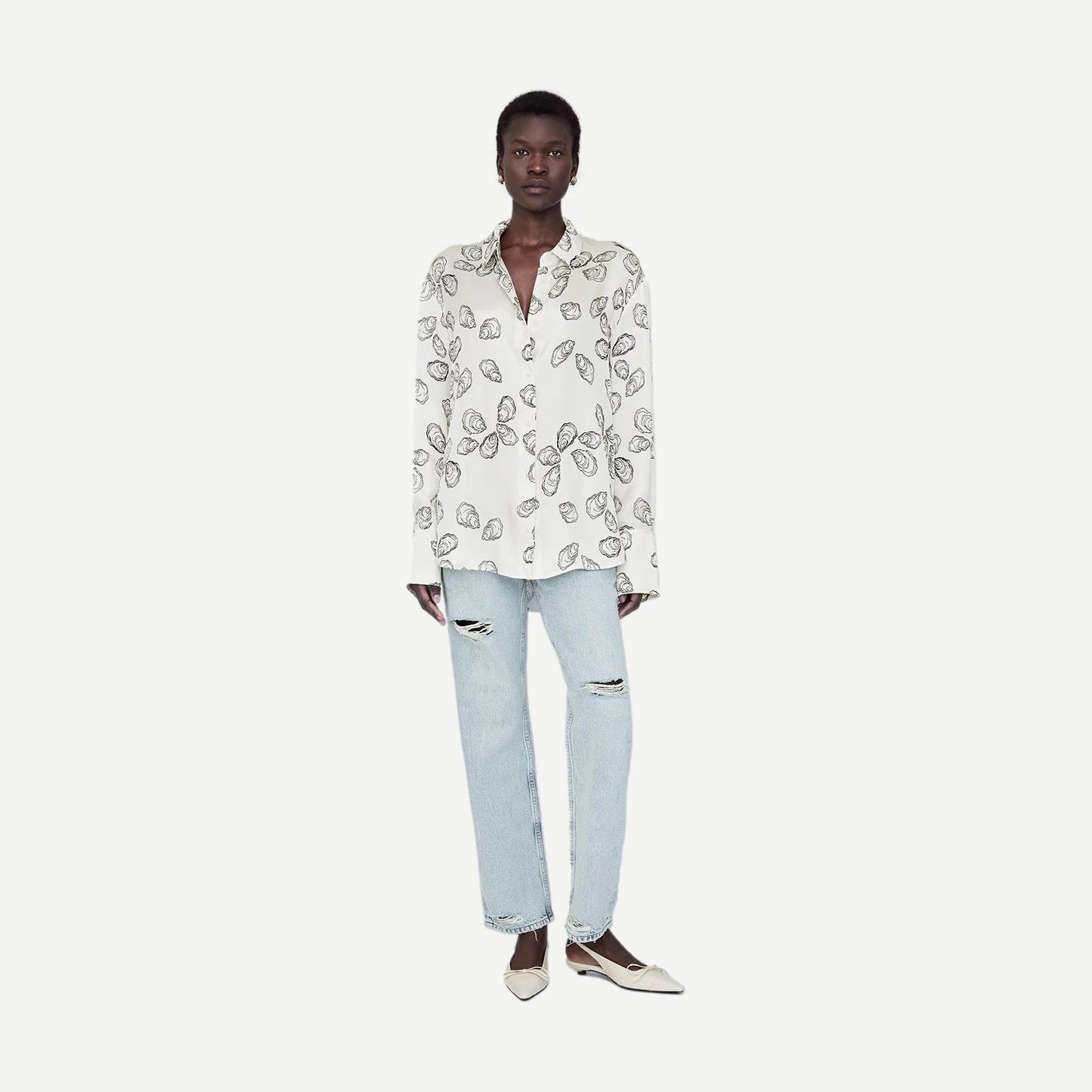 Avalon Shirt - Bone Oyster - Galvanic.co