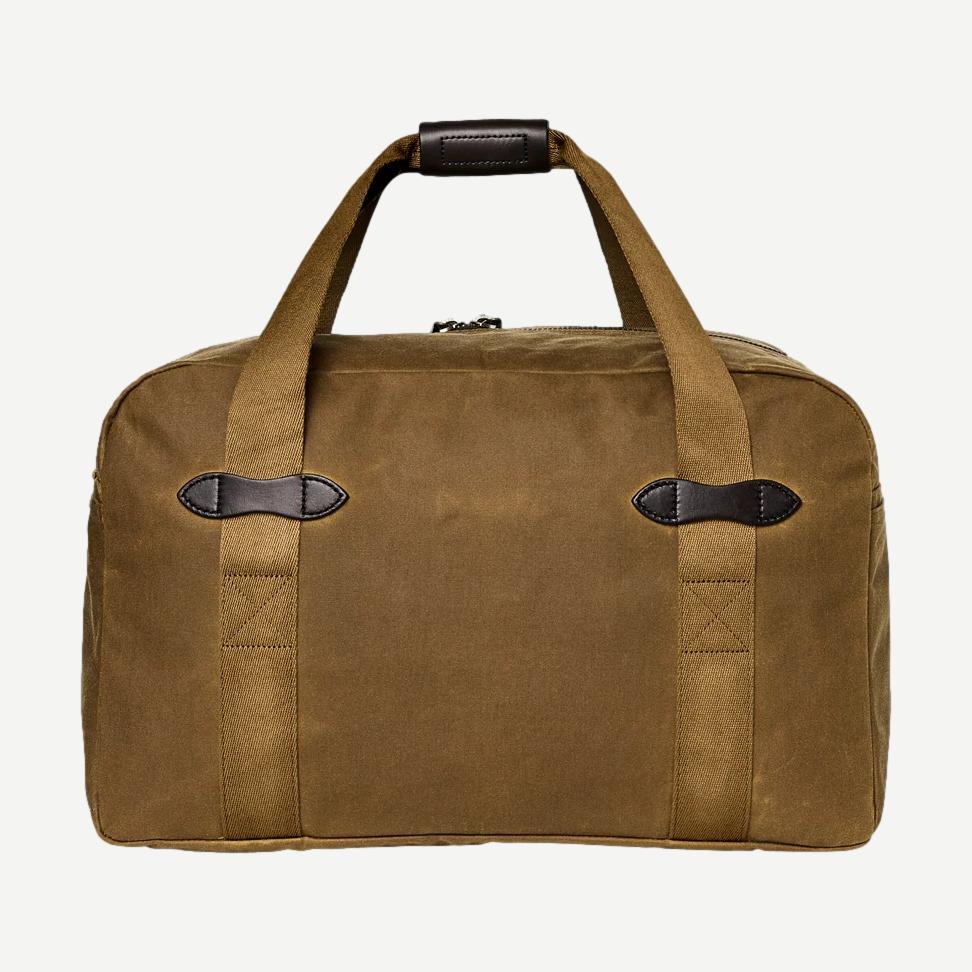Tin Cloth Medium Duffle Bag - Dark Tan