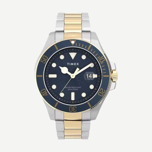 Harborside Coast 43mm -Two Tone Blue - Galvanic.co