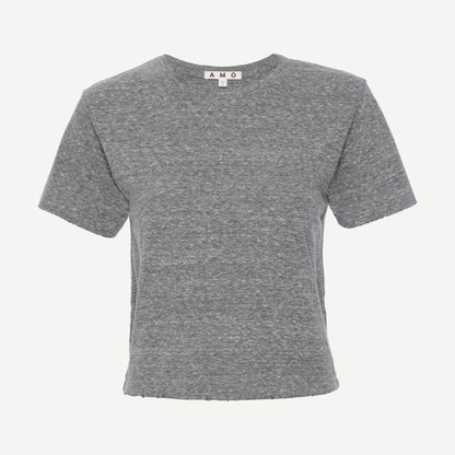 Babe Tee - Heather Grey - Galvanic.co