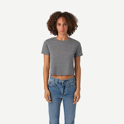 Babe Tee - Heather Grey - Galvanic.co