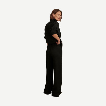 The Extra Wide Leg Pant - Black - Galvanic.co