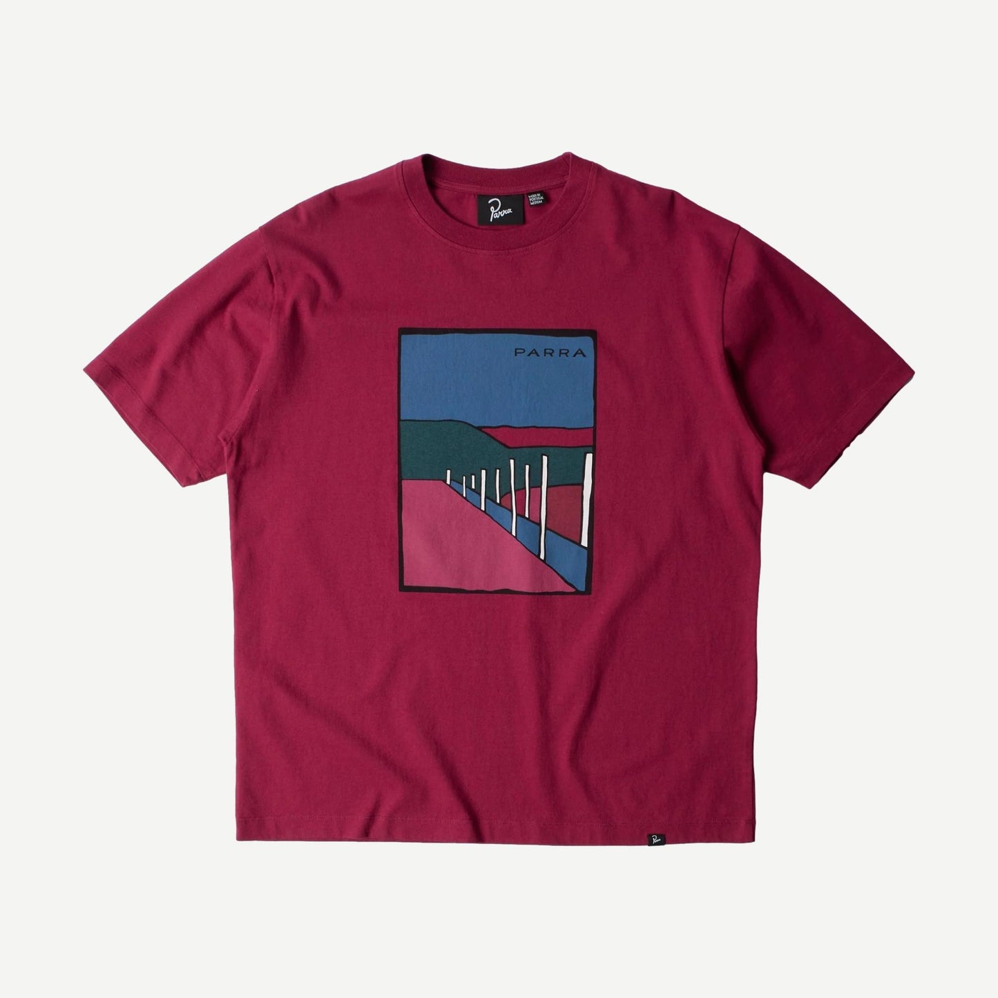 Beach Parking T-Shirt - Raspberry - Galvanic.co