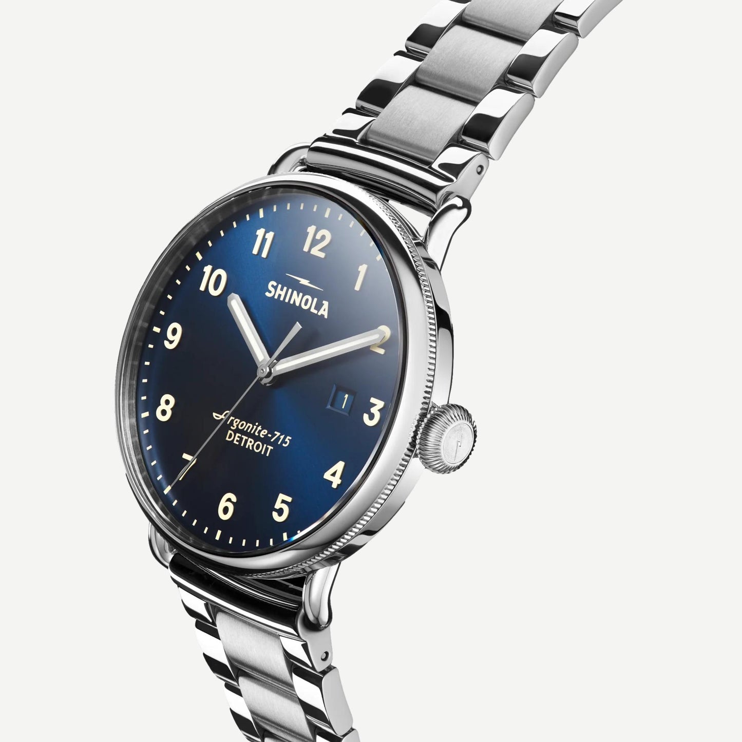 Canfield 3HD 43MM Silver - Midnight Blue