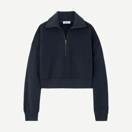 Bethan Quarter Zip Sweatshirt - Mirage - Galvanic.co