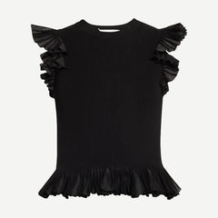 Lella Top - Noir - Galvanic.co