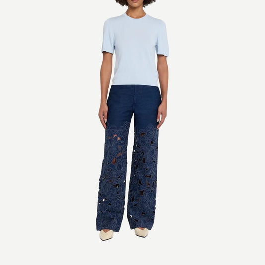 Betty Straight Leg Jean - Imperial - Galvanic.co