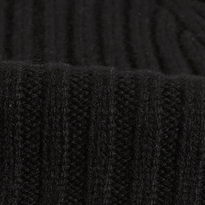 Brook Beanie Single Rib - Black
