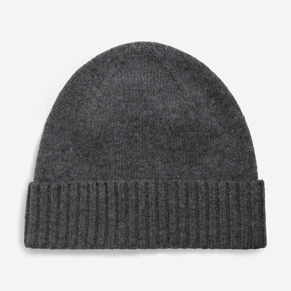 Brook Beanie Multi Knit Wool - Charcoal