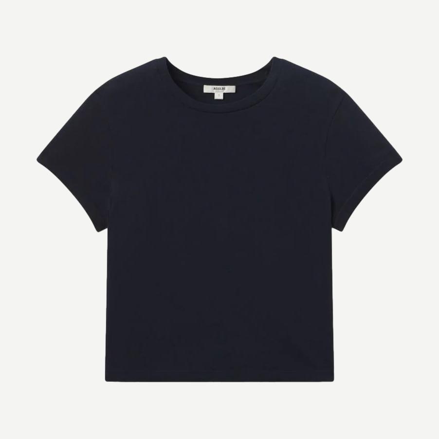 Adine Shrunken Tee - Storm - Galvanic.co