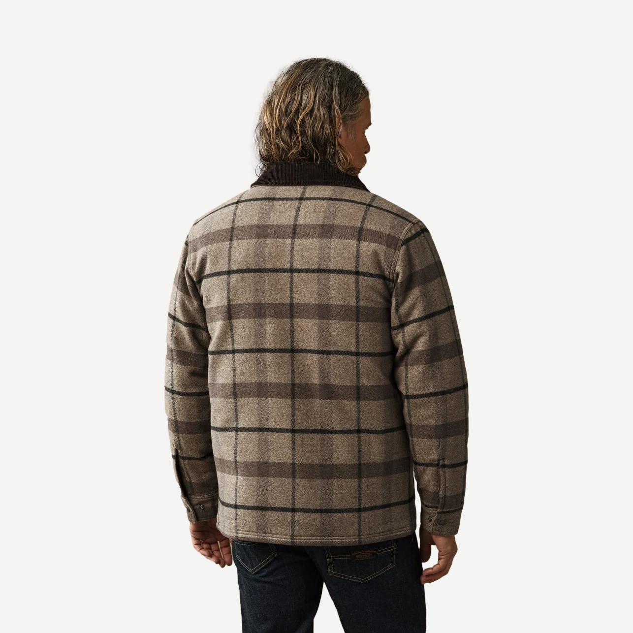 Spokane Insulated Cruiser - Brown Heather Plaid