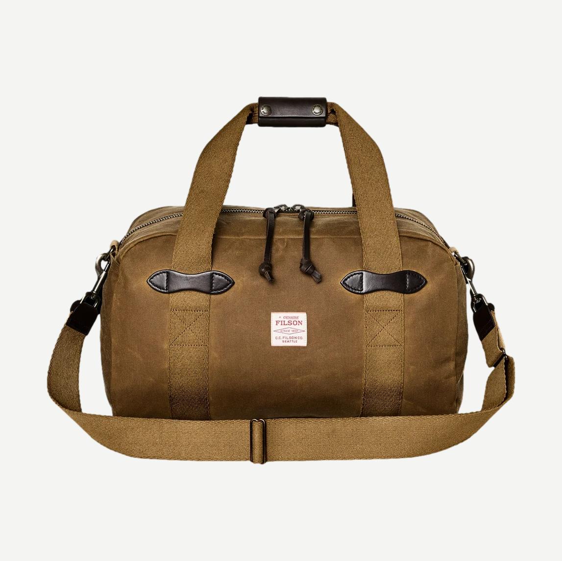 Tin Cloth Small Duffle - Dark Tan