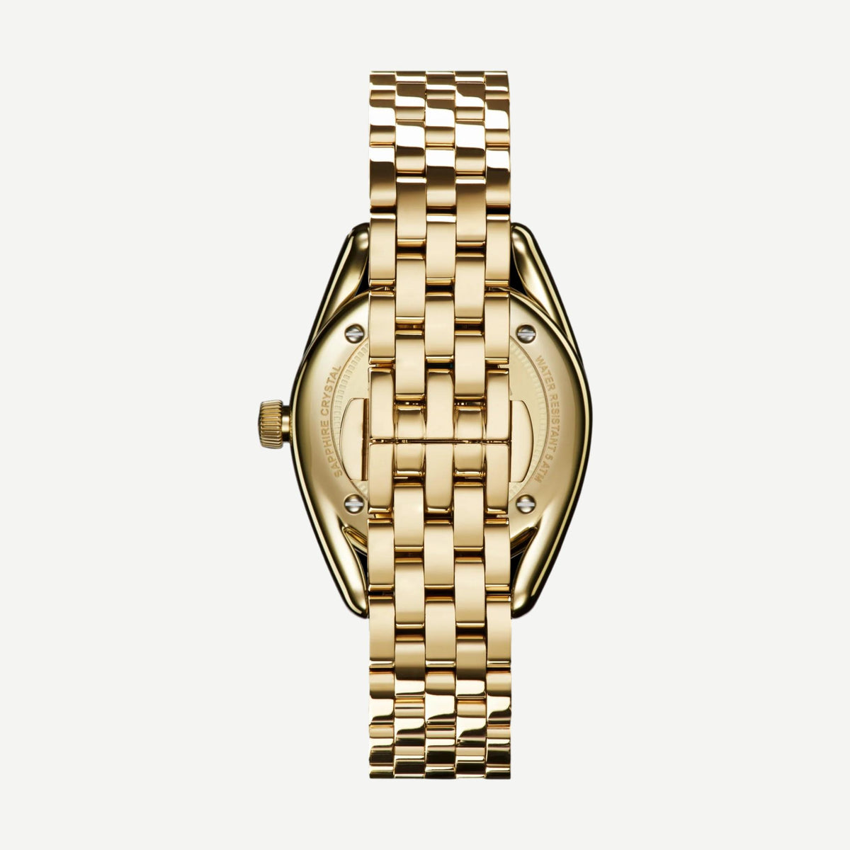 Shinola Derby 2H Gold 30.5mm watch with malachite dial and gold-tone case