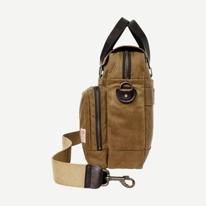 24 Hour Tin Briefcase - Dark tan