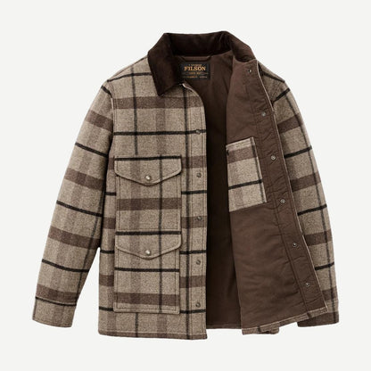 Spokane Insulated Cruiser - Brown Heather Plaid