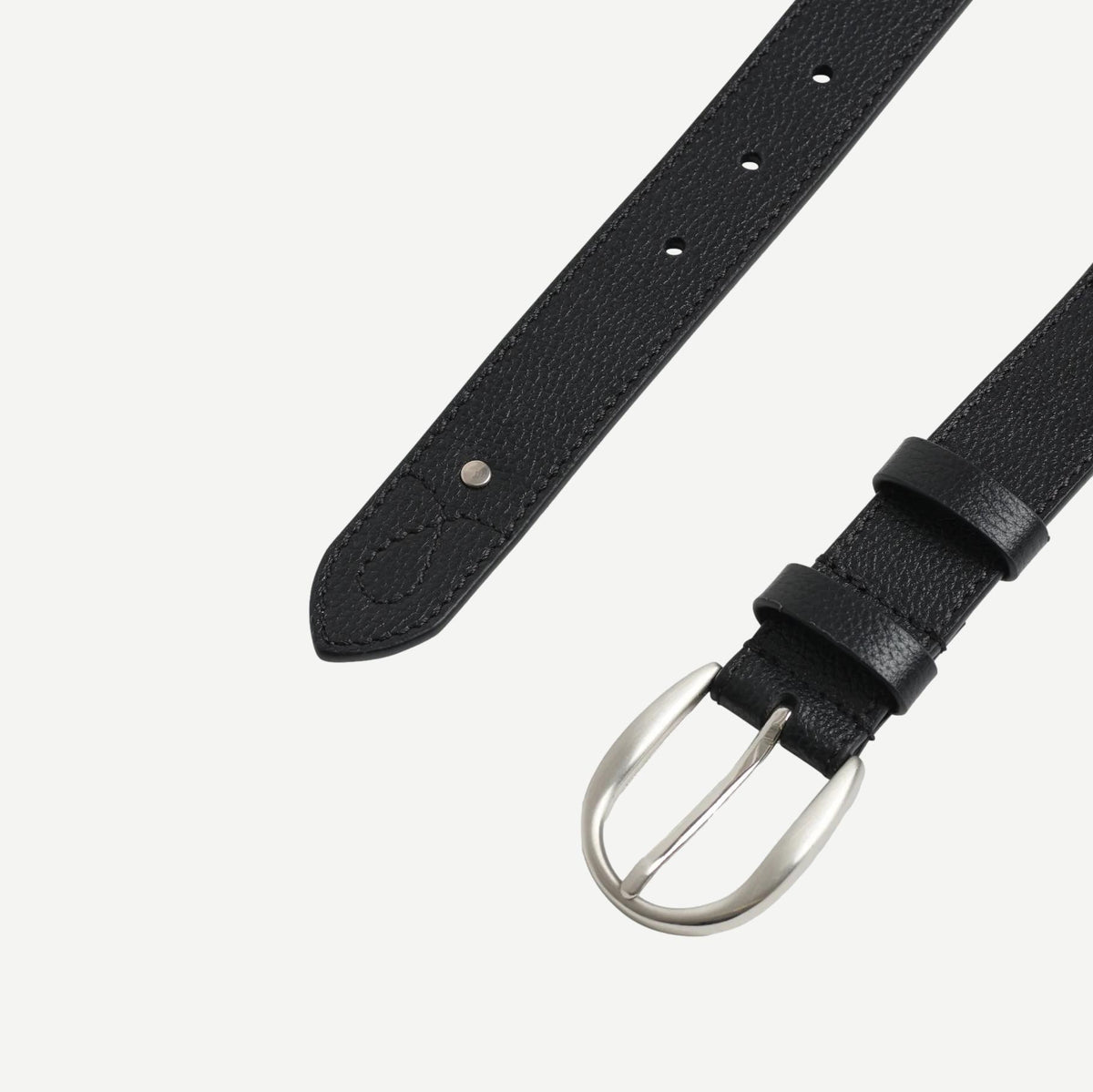 Calsen Belt Western Emb Leather - Black