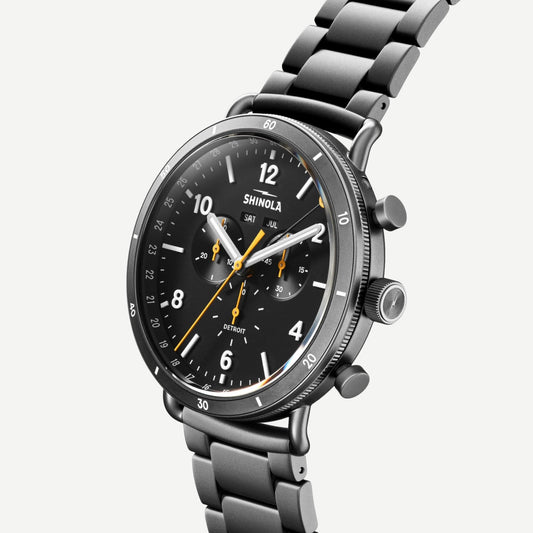 Canfield Sport 45mm Gunmetal - Black - Galvanic.co