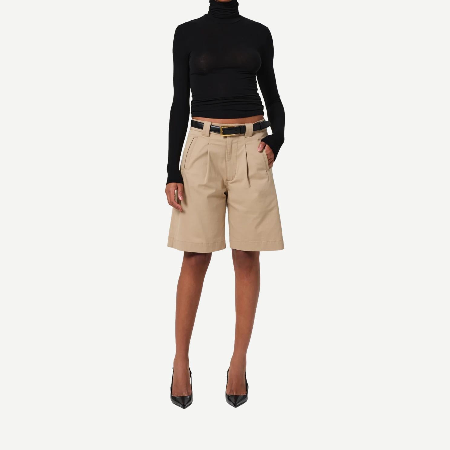 Cara Pleated Short - Catalina - Galvanic.co