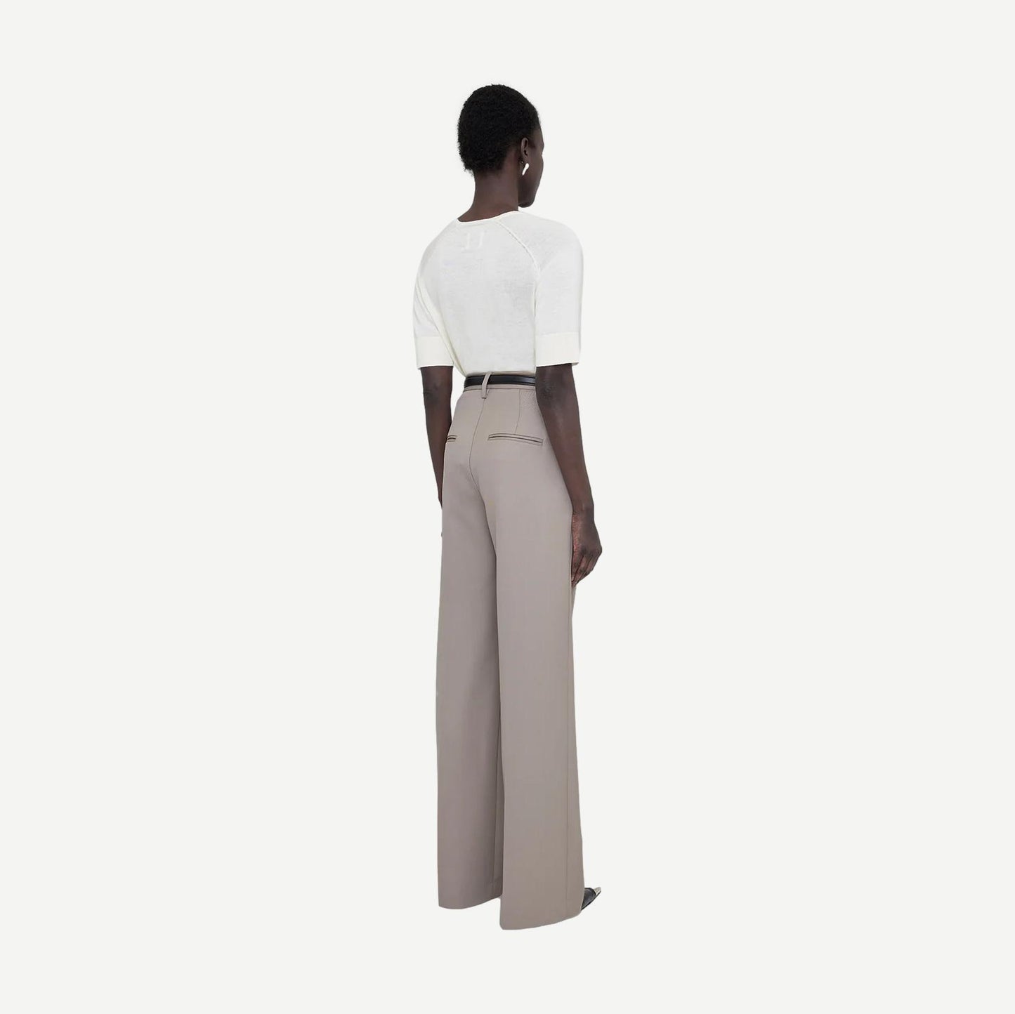 Carrie Pant - Taupe - Galvanic.co
