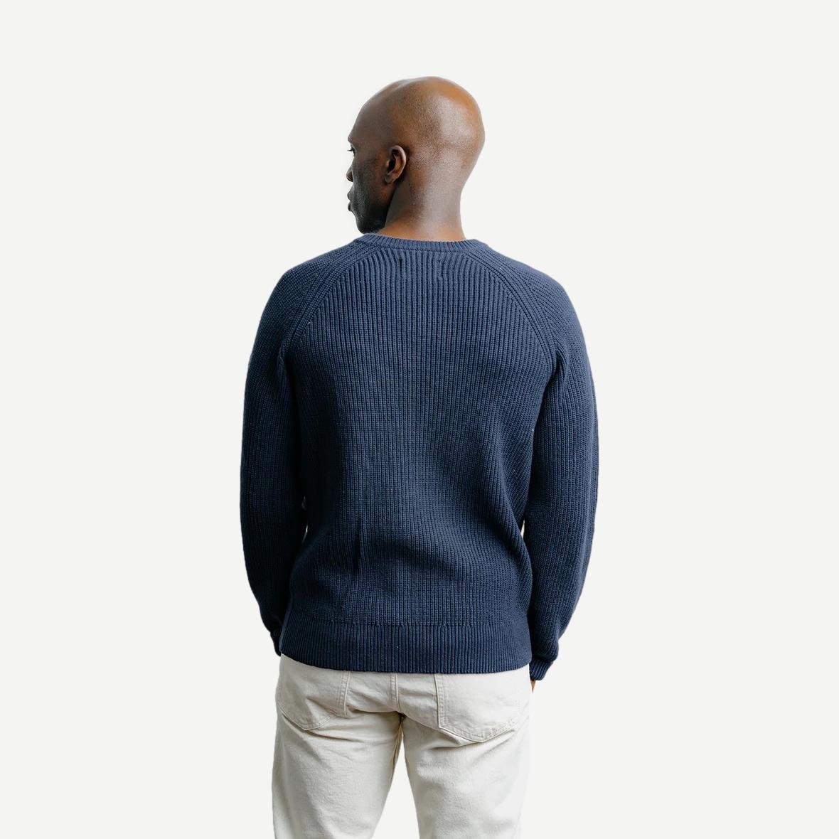 Fisherman Sweater - Navy