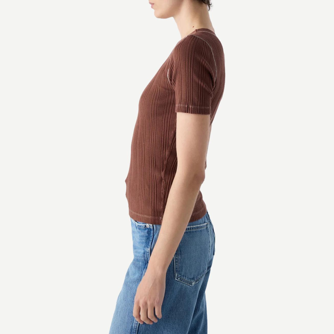 Cherish Tee - Cocoa - Galvanic.co