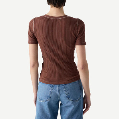 Cherish Tee - Cocoa - Galvanic.co