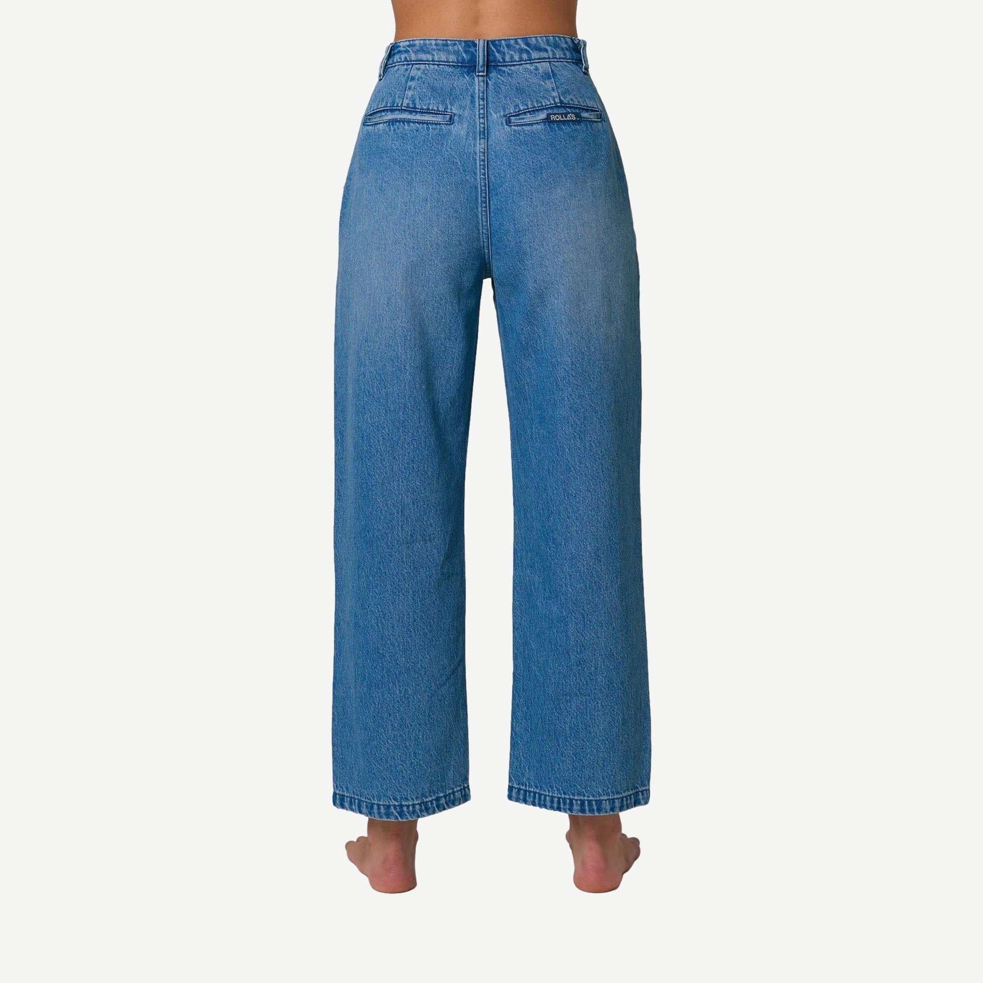 Chloe Pleat Pant - Azure - Galvanic.co
