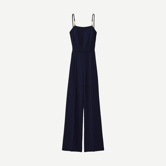 Clarisse Jumpsuit - Bleu Nuit - Galvanic.co