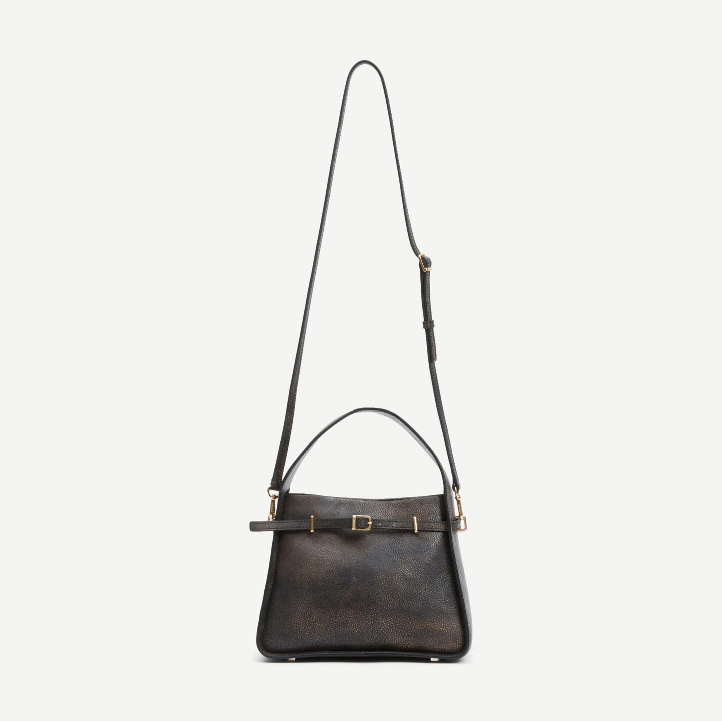 Cleo Small Leather Bucket Bag