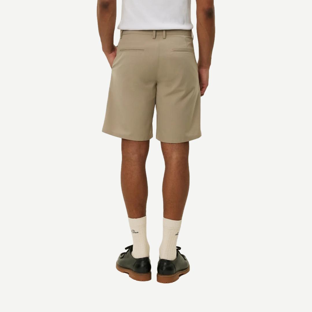 Como Reg Solid Shorts - Dark Sand - Galvanic.co