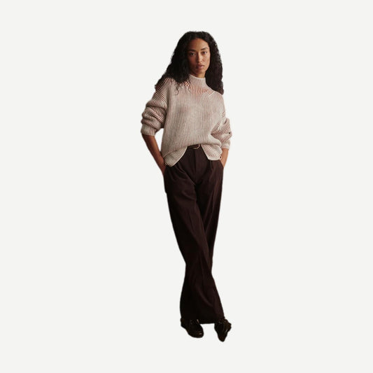 Oona Knit Sweater - Ginger Bread