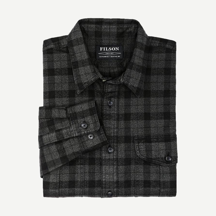 Alaskan Guide Shirt - Heather Black Plaid - Galvanic.co